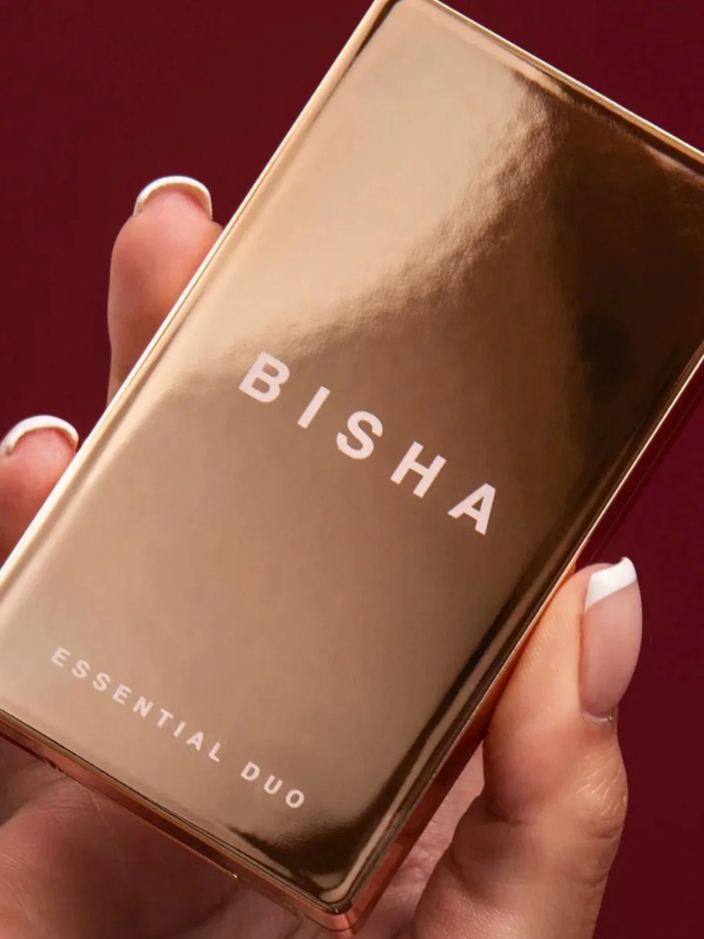 Bisha Dubai Colorway Essential Duo Crème and Powder Blush Pink Duo NIB